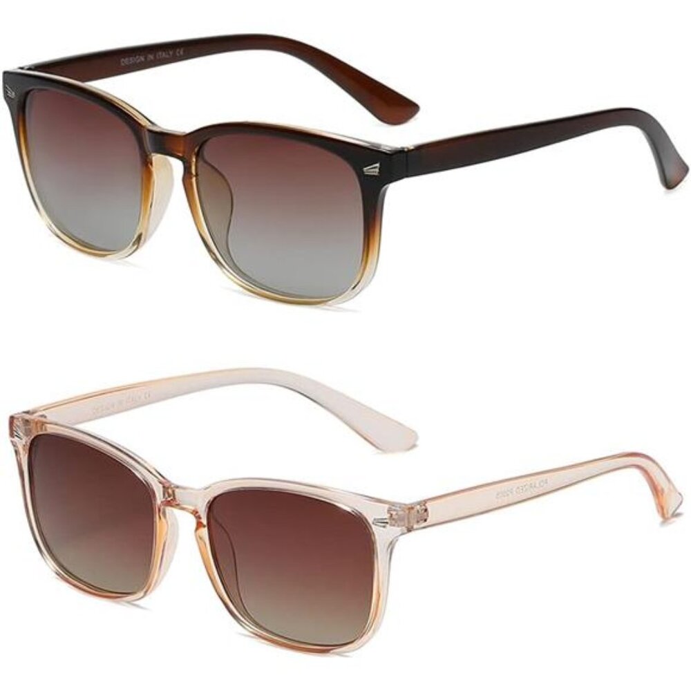 Polarized Sunglasses for Women Classic Retro Style UV400 Protection